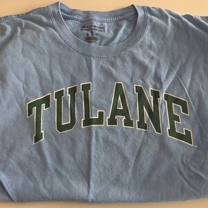 Champion Blue Tulane Short Sleeve Tee